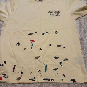Gallery Dept. Yellow Graphic T-Shirt